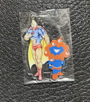 근육맨 미야쿠미야쿠 초인 태그 아크릴 키링