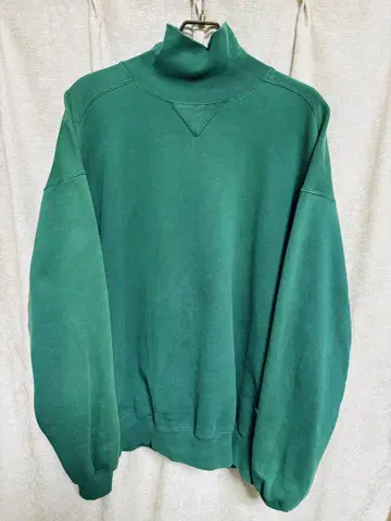 90's RUSSELL HIGH COTTON 터틀넥 맨투맨