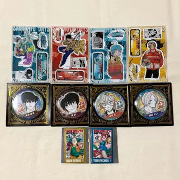 사카모토 데이즈 나구모 신 나츠키 아키라 생일 캔뱃지 명장면 디오라마