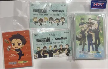 sideM NEWDAYS 스티커 세트 기념 티켓풍 마그넷 카드놀이