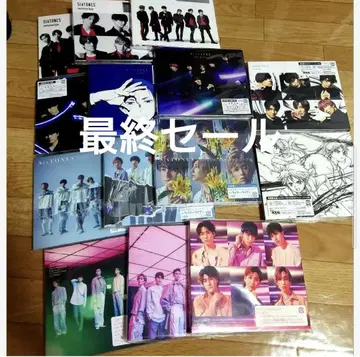 [ 최종 세일 ] SixTONES CD 세트