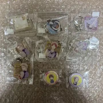 하루마츠 보쿠라 아크링 키링 캔뱃지