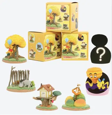 푸우의 허니헌트 피규어 티거 주우