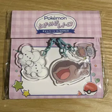 namco 포켓몬 두근두근 레트로 아크릴 키링 두오르 쥐