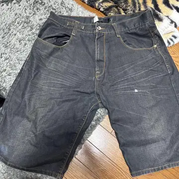 로카웨어 하프 팬츠 데님