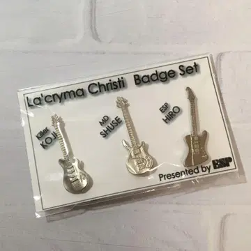 ESP La'cryma Christi 시그니처 모델 핀 배지/라크리마