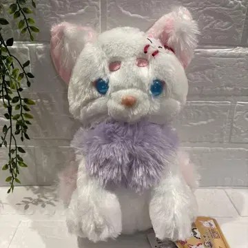 쵸콘과 구미호 수정의 눈 꽃잎떡 봉제 인형