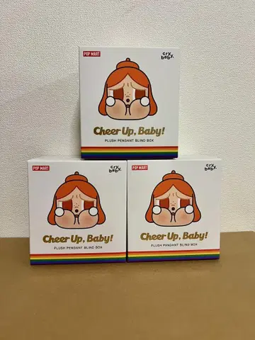 POPMART CRYBABY CHEER UP, BABY! 3개 세트
