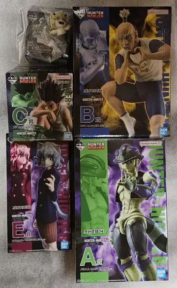 제일복권 HUNTER x HUNTER 피규어 A B C E F 외