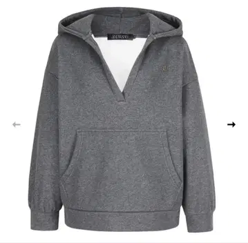andwang Kirakira v neck hoodie