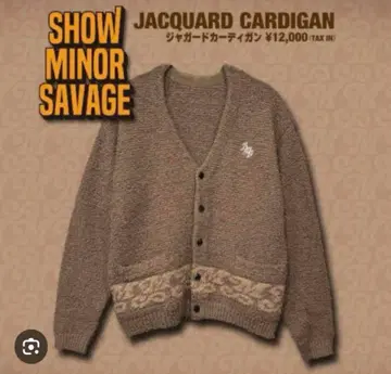 ShowMinorSavage 자카드 가디건 M 사이즈