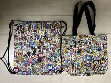 NewJeans x MURAKAMI POPUP 토트백 냅색