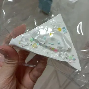 새상품 시나몬 롤 3각 파이 스퀴즈