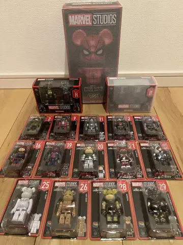 해피 복권 베어브릭 마블 MARVEL B상 H상 라스트 원 외