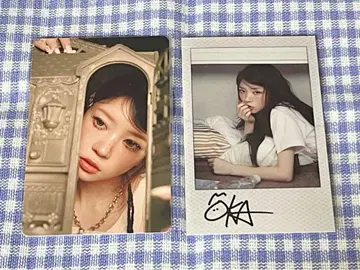 illit 모카 혜택 봉입 트레이딩 카드