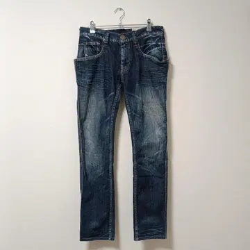 Antgauge 다크 블루 데님 팬츠