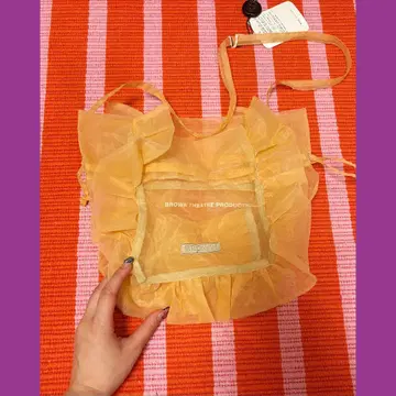 THEATRE PRODUCTS 오간자 프릴 토트