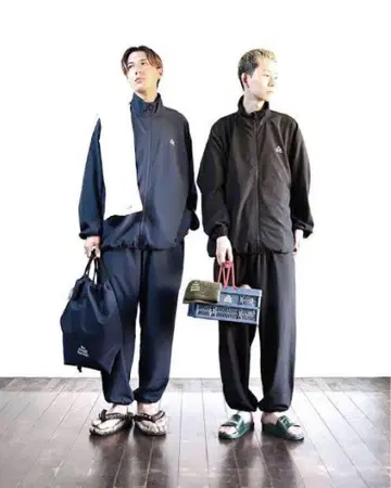 FreshService 네이비 저리 세트 사우나 용품