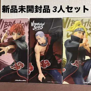 NARUTO 아카츠키 피규어 3개 세트 히단 데이다라 전갈