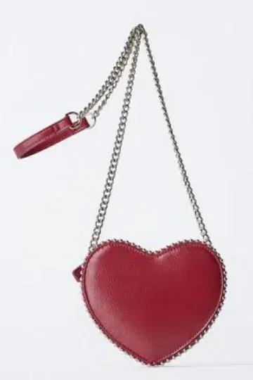 새상품 ZARA 하트 숄더백