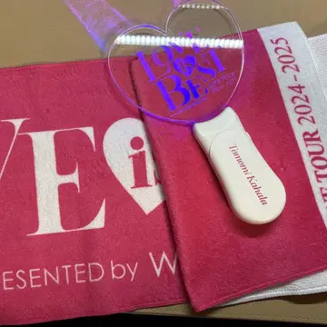 카하라 토모미 응원봉 타월 세트