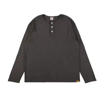 Standard California 리브 헨리 롱 슬리브 T