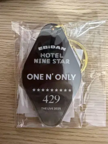ONE N' ONLY 아크릴 키링 에비라이 아크링 키링