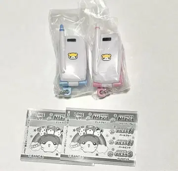 이메일 휴대폰 메르푸치 미니어처 참 핑크 블루 2개 세트