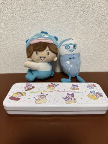 나니와단시 후지와라 죠이치로 산리오 캐릭터 봉제 인형 세트