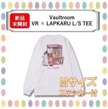 미개봉 새상품 VR x LAPKARU L/S TEE 화이트 T셔츠
