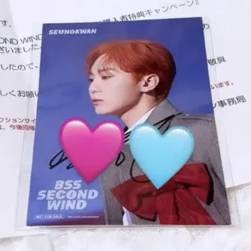 SEVENTEEN BSS 세븐틴 부석순 승관 친필 사인