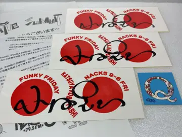 NACK5 스티커 Smile SUMMIT 펑키 프라이데이