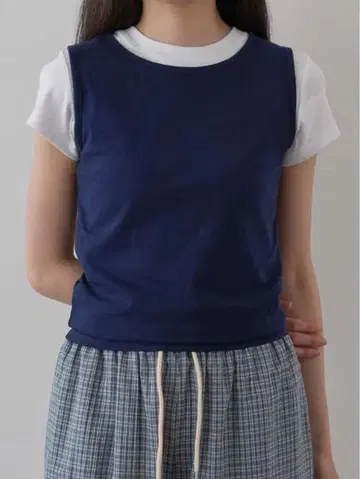 Bargiee BASIC FIT TANK navy