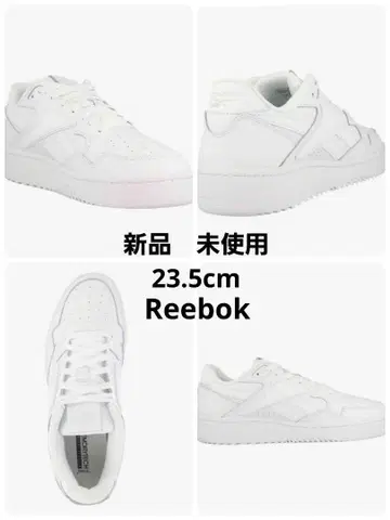 [ 새상품 미사용 ] Reebok 스니커즈 23.5cm 화이트