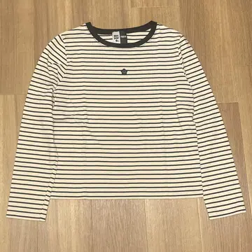 새상품급 MARYQUANT x PUBLUX 마리콴트 원포인트 로고 롱T