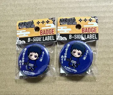 NARUTO 나루토 B-SIDE LABEL 캔뱃지 오비토 2세트
