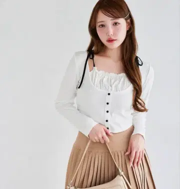 niceclaup 도킹풍 상의 WHT