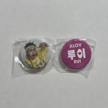 루이 일본 투어 캔뱃지 컴프