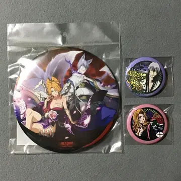 BLEACH 이치마루 긴 마츠모토 란기쿠 캔뱃지 세트