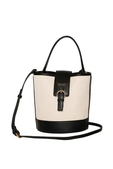 Her lip to One-Handle Canvas Bucket Bag