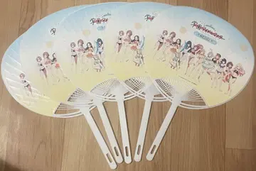 학마스 스이파라 바닷가 부채 5개