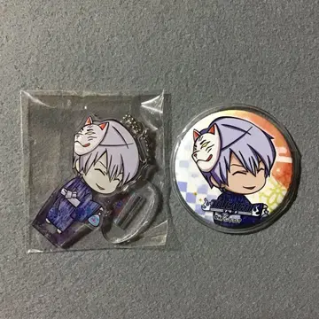 BLEACH 이치마루 긴 츠리비레 아크릴 키링 캔뱃지 세트