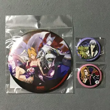 BLEACH 이치마루 긴 마츠모토 란기쿠 캔뱃지 세트