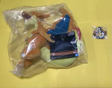 제일복권 포켓몬 메가진화 B상 메가리자몽Y 봉제 인형 I상 러버 참
