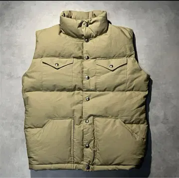 80s vintage THE NORTHFACE 브라운 택 다운 베스트