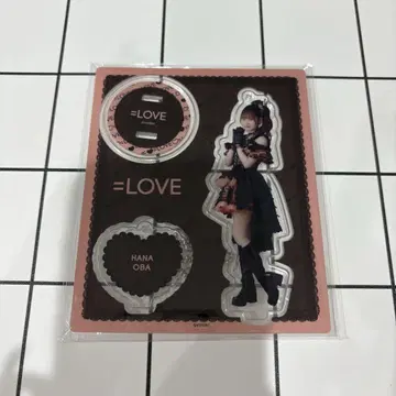 =LOVE 이코러브 오바 하나 아크릴 스탠드