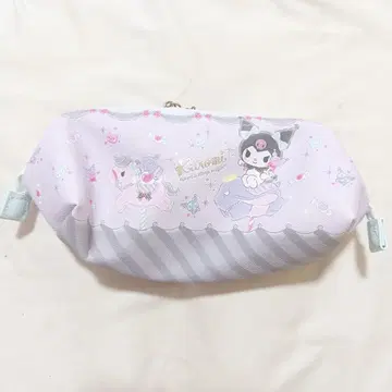 쿠로미 와이어 펜 파우치 펜 케이스 보라색 바쿠 놀이공원