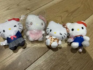 헬로키티 봉제 인형 볼체인 3 키티 가챠가챠 봉제 인형 2