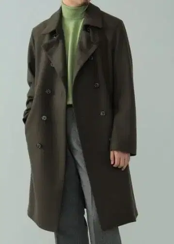매킨토시 DUNKELDTRENCH 트렌치코트