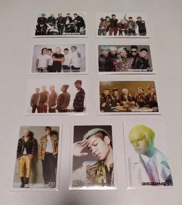 BIGBANG 미니 포토 카드